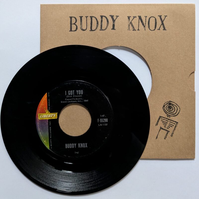 BUDDY KNOX - LOVEY DOVEY / I GOT YOU (1960) VINIL 7"
