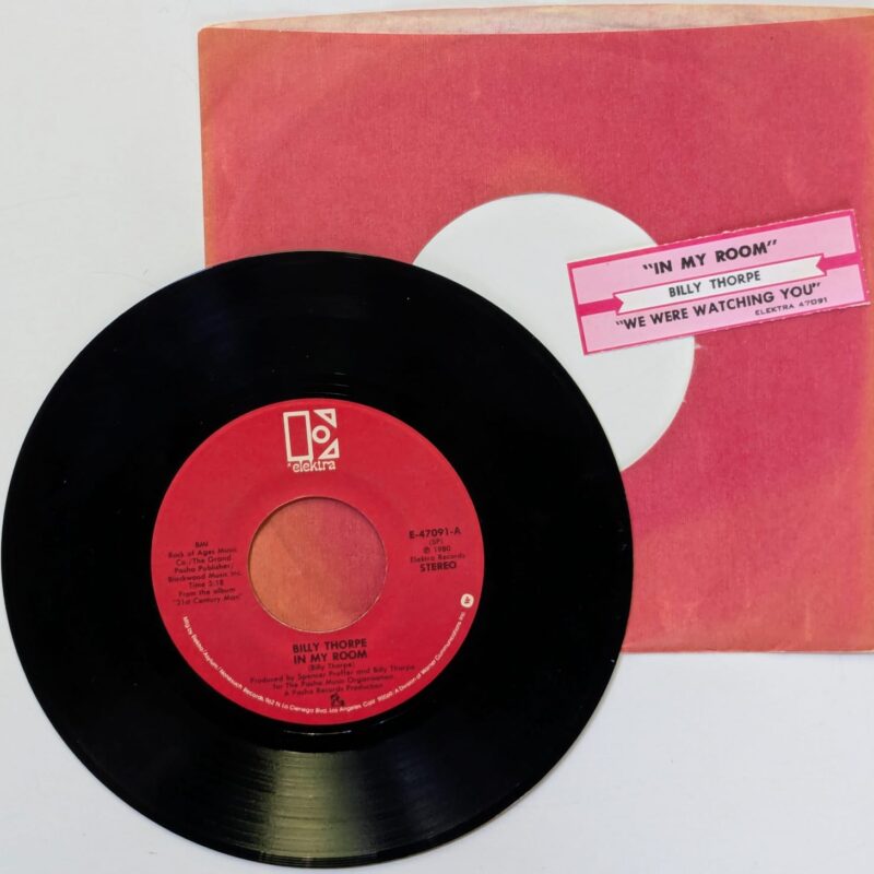 BILLY THORPE - IN MY ROOM / WE WERE WATCHING YOU (1980) VINIL 7"
