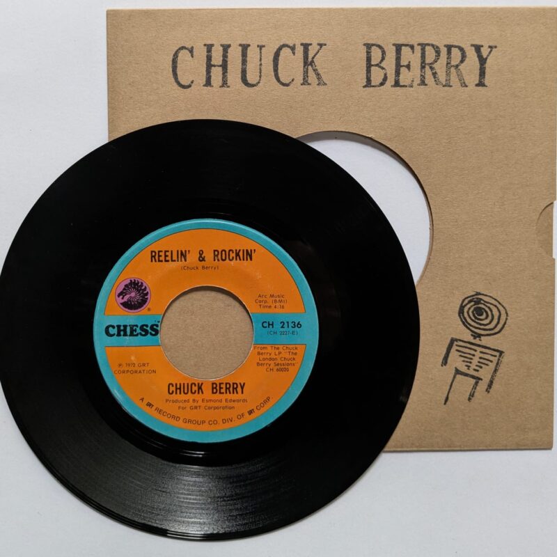 CHUCK BERRY - LET'S BOOGIE / REELIN' & ROCKIN (1972) VINIL 7"