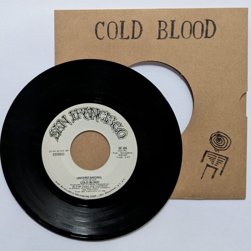 COLD BLOOD - UNDERSTANDING (MONO-STEREO) (1971) VINIL 7"