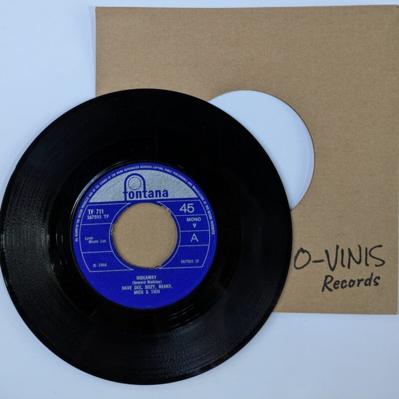 DAVE DEE , DOZY, BEAKY, MICK & TICH - HIDEAWAY / HERE'S A HEART (1966) VINIL 7"