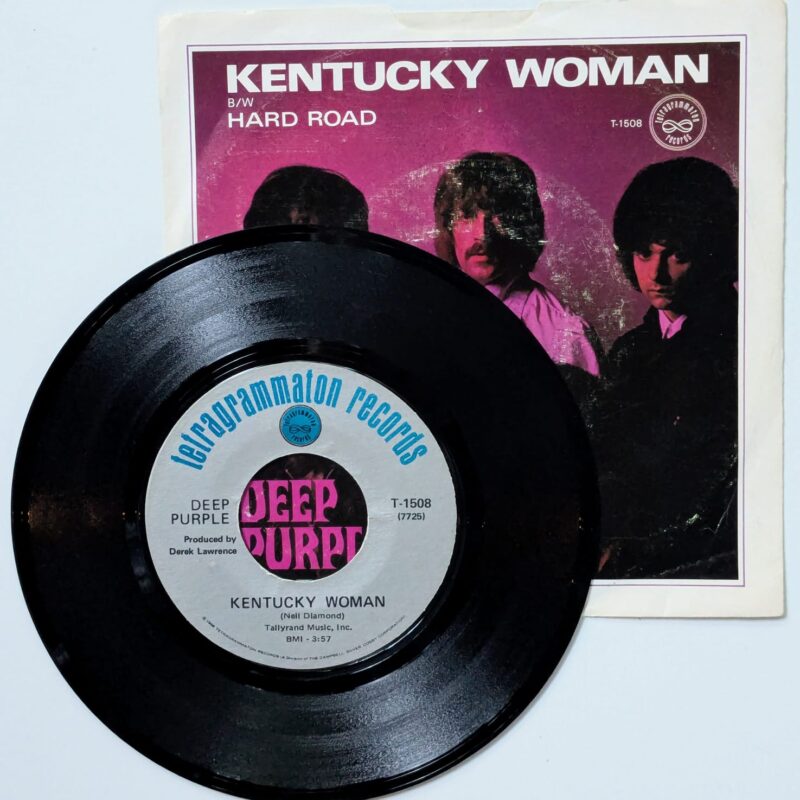 DEEP PURPLE - KENTUCKY WOMAN / HARD ROAD (1968) VINIL 7"