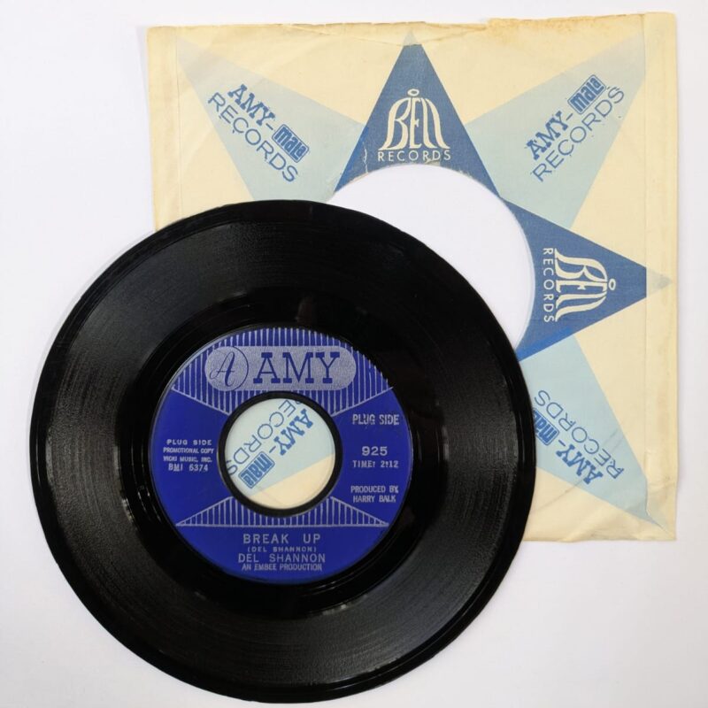 DEL SHANNON - BREAK UP/ WHY DON'T YOU TELL HIM (1965) VINIL 7"
