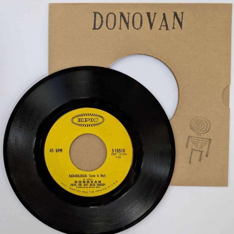 DONOVAN - BARABAJAGAL / TRUDI (1969) VINIL 7"