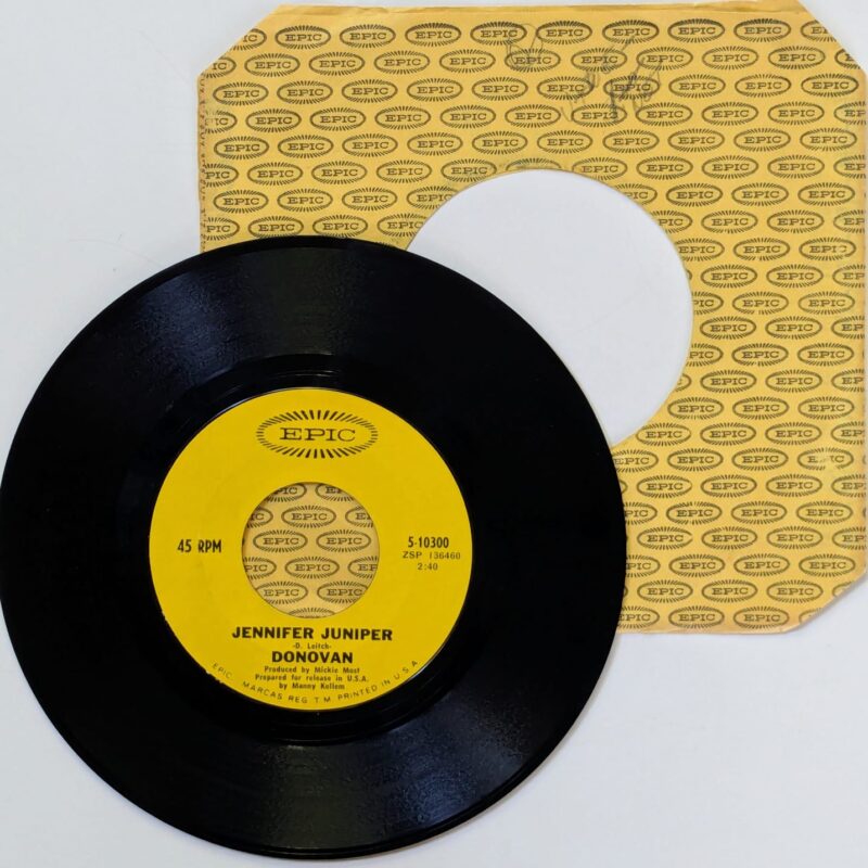 DONOVAN - JENNIFER JUNIPER / POOR COW (1968) VINIL 7"