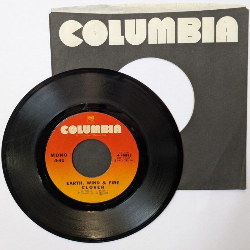 EARTH, WIND & FIRE - EVIL / CLOVER (1973) VINIL 7"