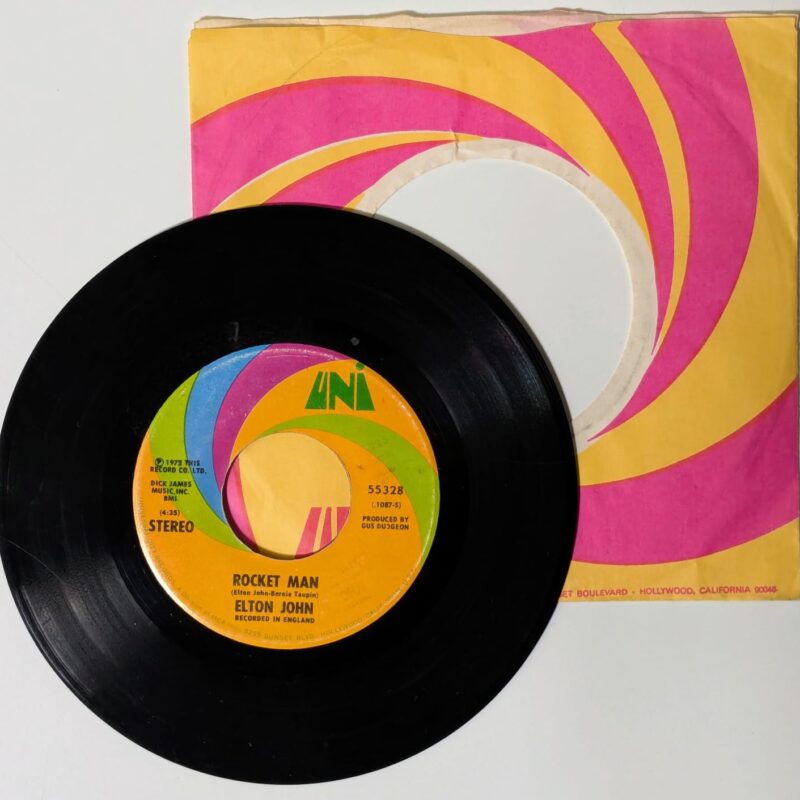 ELTON JOHN ROCKET MAN / SUZIE (DRAMAS) (1972) VINIL 7"