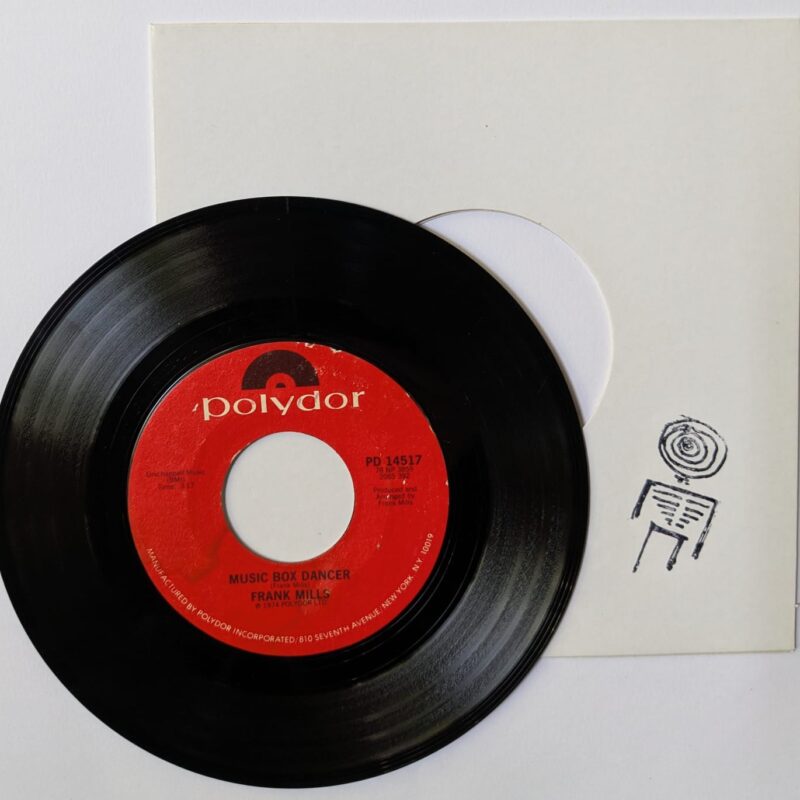 FRANK MILLS - MUSIC BOX DANCER / THE POET AND I (1978) VINIL 7"