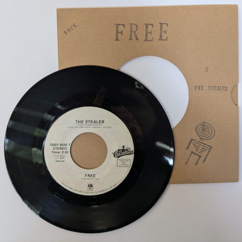 FREE - ALL RIGHT NOW / THE STEALER (1973) VINIL 7"