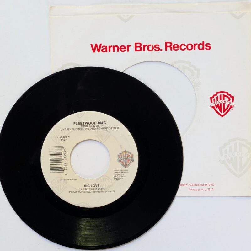 FLEETWOOD MAC - BIG LOVE / YOU AND I, PART I (1987) VINIL 7"