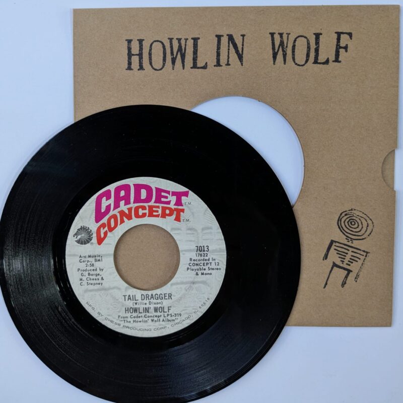 HOWLIN' WOLF - DEVIL / TAIL DRAGGER (1969) VINIL 7"