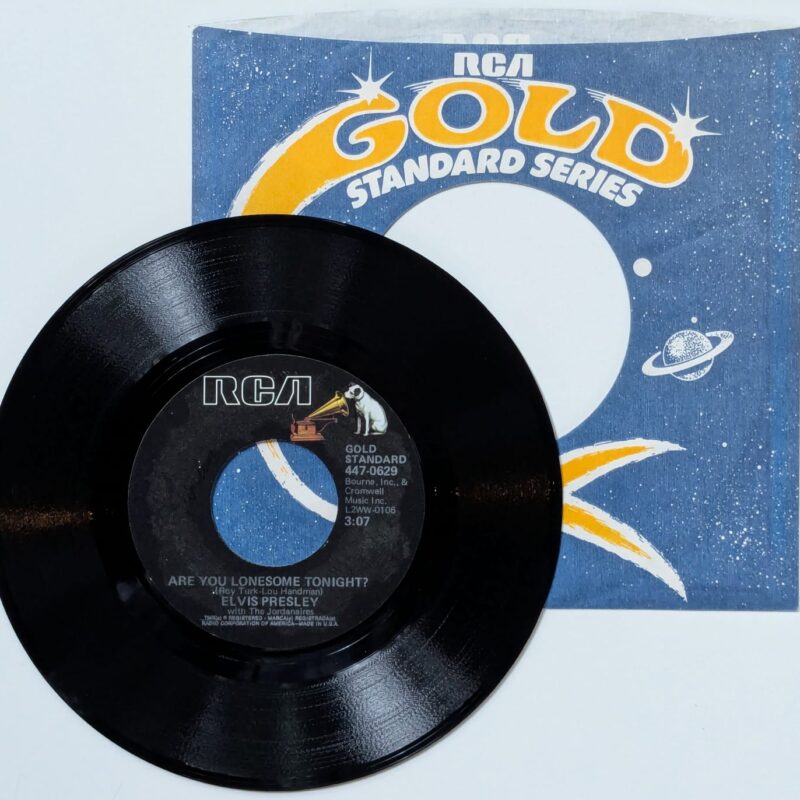 ELVIS PRESLEY WITH THE JORDANAIRES - ARE YOU LONESOME TONIGHT? / I GOTTA KNOW (1976) VINIL 7"
