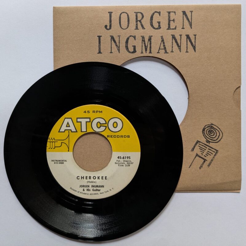 JORGEN INGMANN - ANNA / CHEROKEE (1961) VINIL 7"