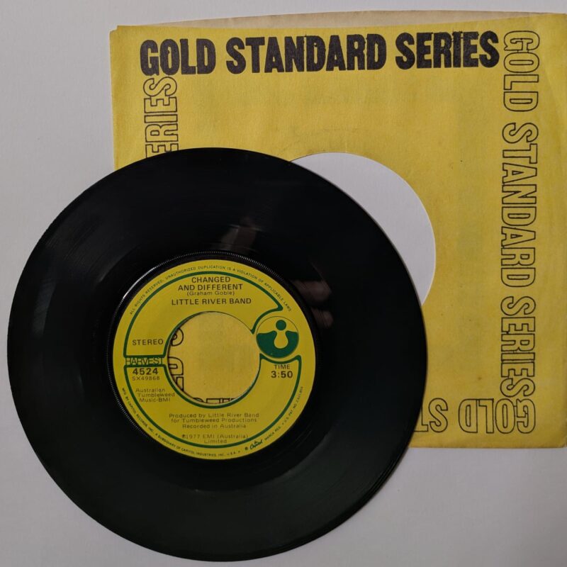 LITTLE RIVER BAND - HAPPY ANNIVERSARY / CHANGED AND DIFFERENT (1977) VINIL 7"