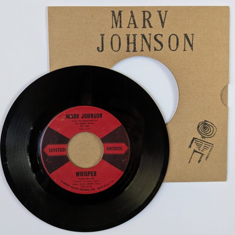 MARV JOHNSON - COME TO ME / WHISPER (1959) VINIL 7"
