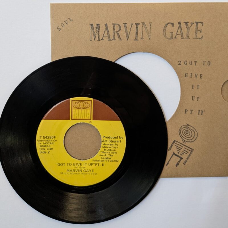 MARVIN GAYE - GOT TO GIVE UP PT.I - PT.II - (1977) VINIL 7"