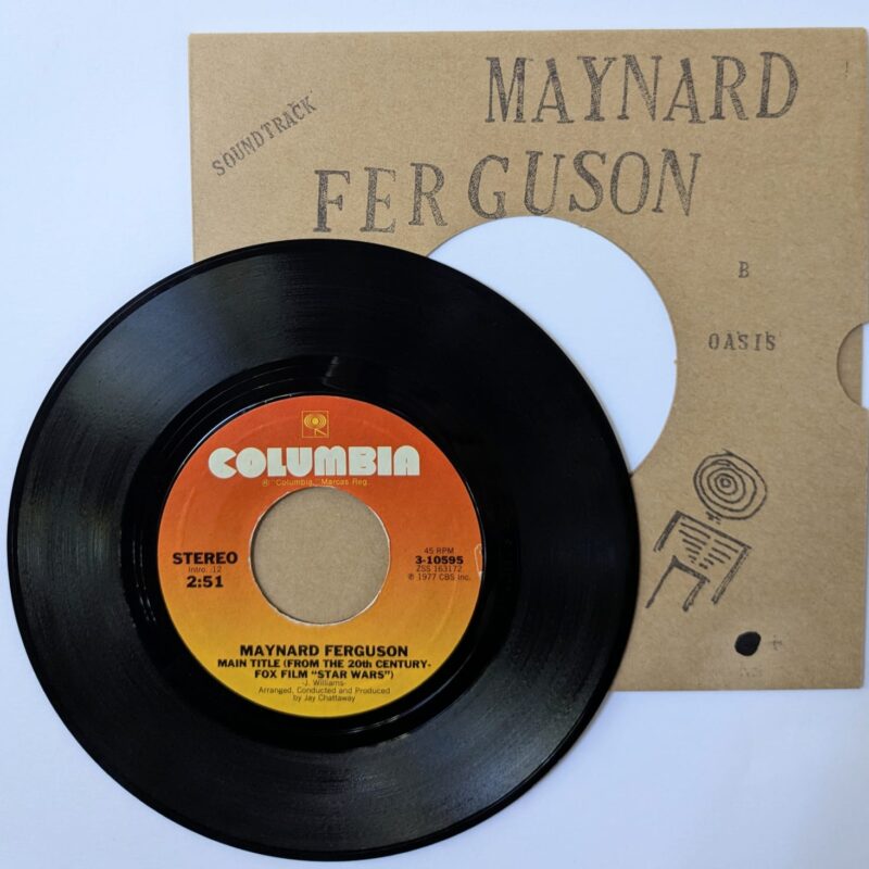 MAYNARD FERGUSON MAIN TITLE (FROM THE 20th CENTURY - FOX FILM "STAR WARS") (1977) VINIL 7"