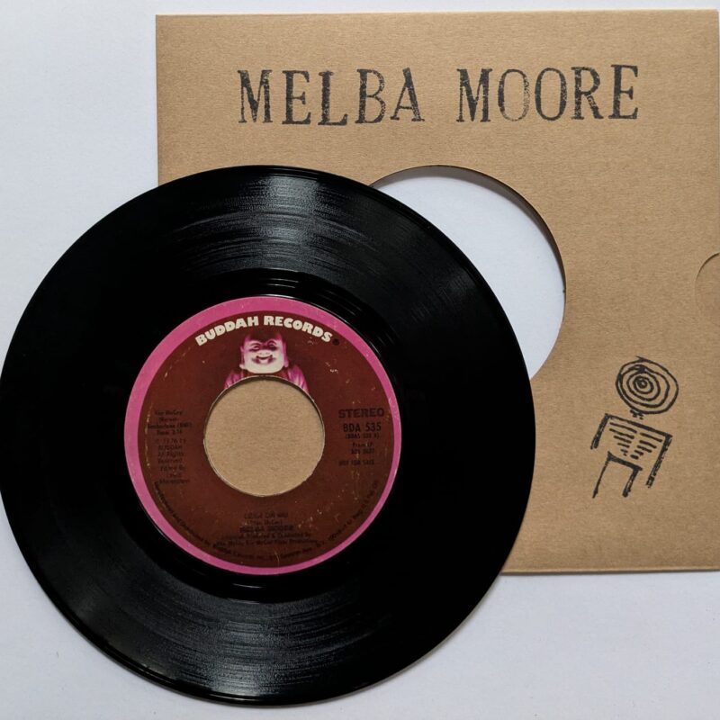 MELBA MOORE - LEAN ON ME / MONO / STEREO / PROMO (1976) VINIL 7"