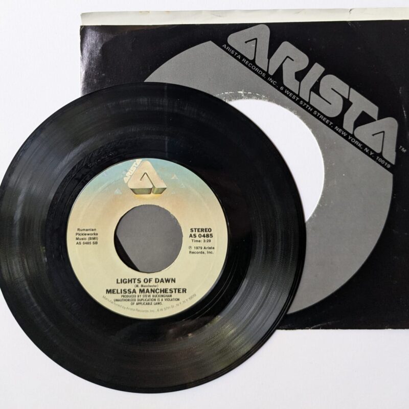 MELISSA MANCHESTER - LIGHTS OF DOWN / FIRE IN THE MORNING (1979) VINIL 7"