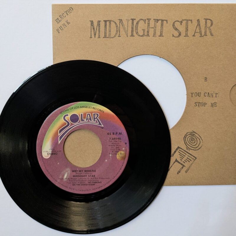 MIDNIGHT STAR - WET MY WHISTLE / YOU CAN'T STOP ME (1983) VINIL 7"