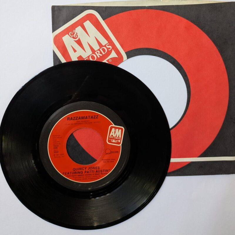 QUINCY JONES FEAT. PATTI AUSTIN - RAZZAMATAZZ MONO/STEREO (1981) VINIL 7"