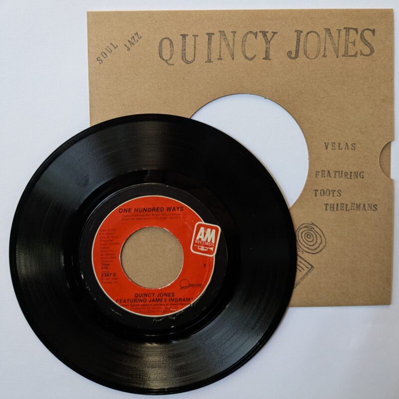 QUINCY JONES - ONE HUNDRED WAYS / VELAS (1981) VINIL 7"