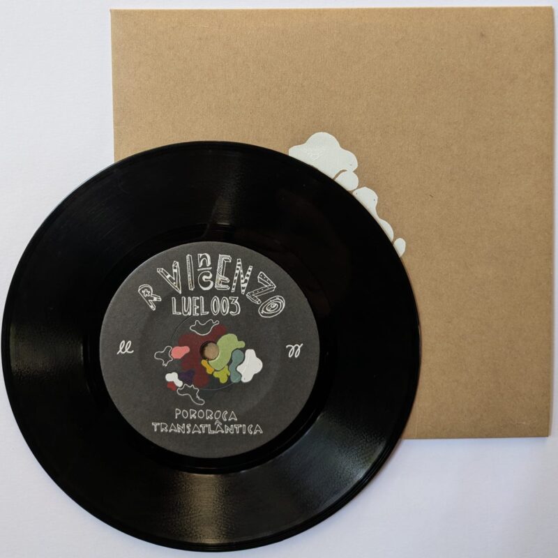 RICARDO VINCENZO - POROROCA TRANSATLÂNTICA (2015) - VINIL 7"