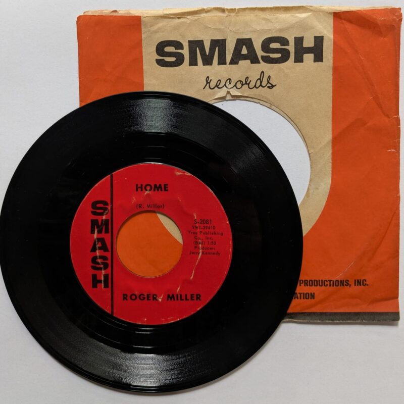 ROGER MILLER - WALKIN' IN THE SUNSHINE / HOME (1967) VINIL 7"