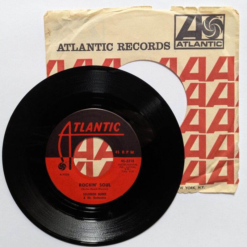 SOLOMON BURKE AND HIS ORCHESTRA - ROCKIN' SOUL / HE'LL HAVE TO GO (1964) VINIL 7"