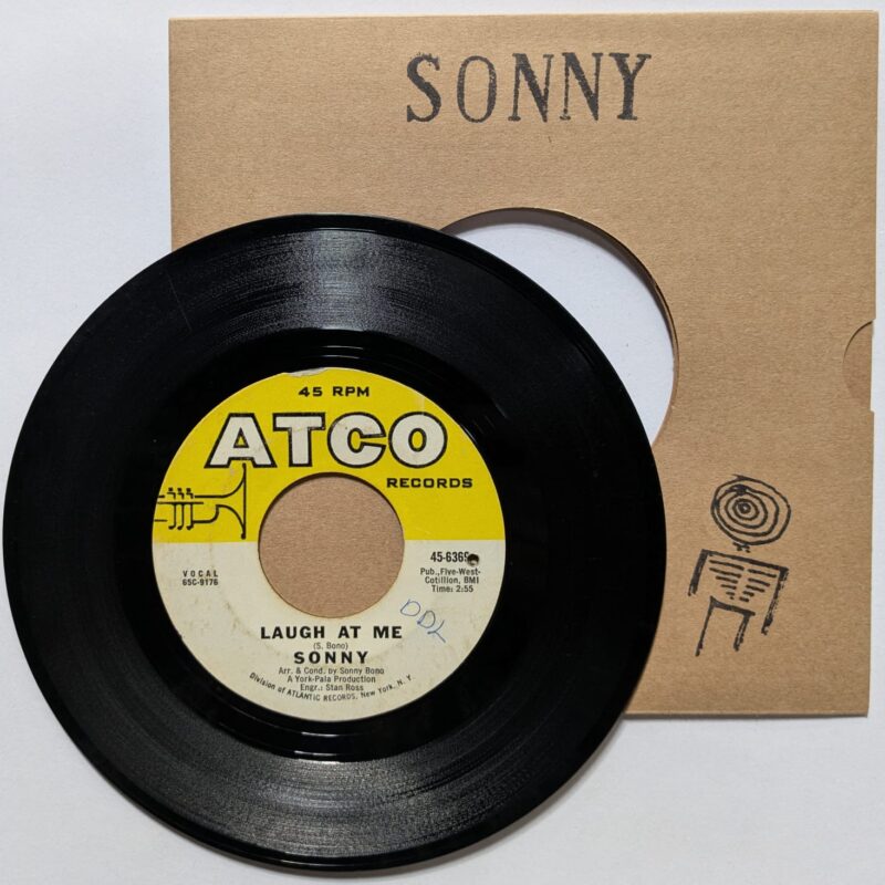 SONNY - LAUGH AT ME / TONY (1965) VINIL 7"