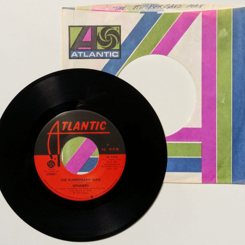 SPINNERS - THE RUBBERBAND MAN / NOW, THAT WE'RE TOGETHER (1976) VINIL 7"