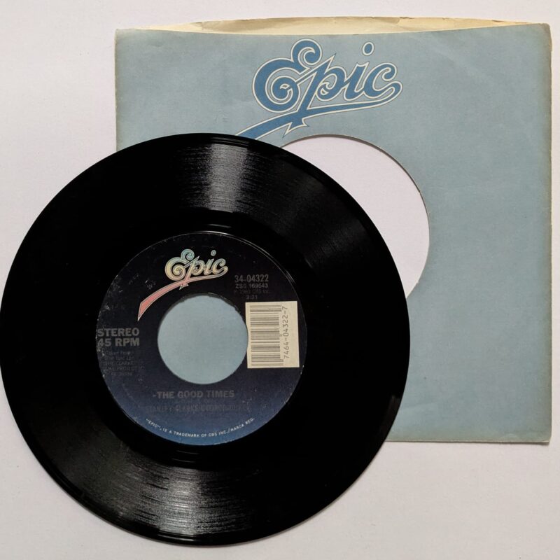 STANLEY CLARKE / GEORGE DUKE - THE  GOOD TIMES / GREAT DANES (1983) VINIL 7"