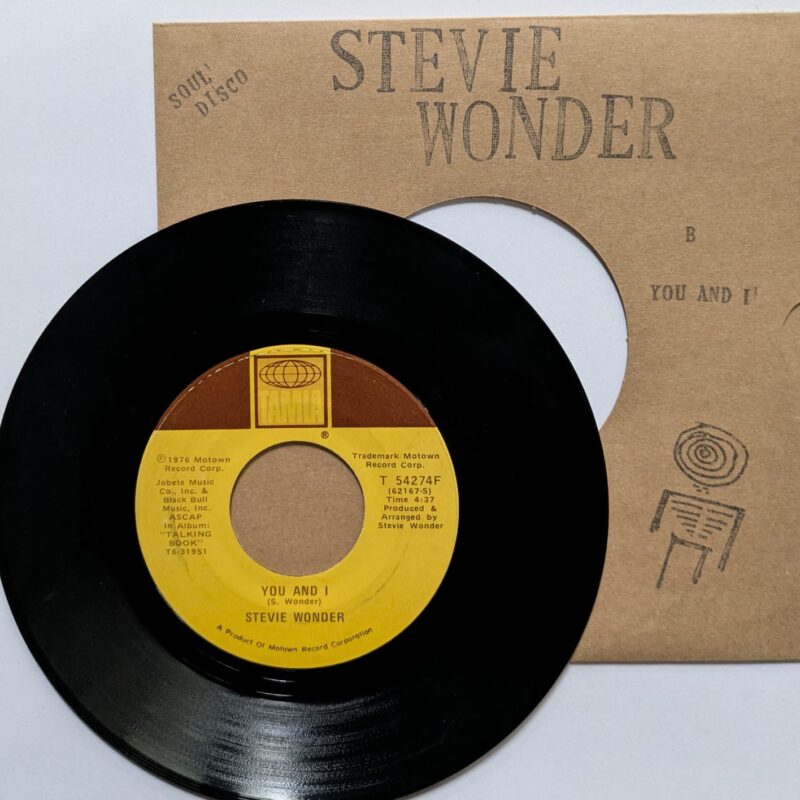 STEVIE WONDER - I WISH/YOU AND I (1976) VINIL 7"