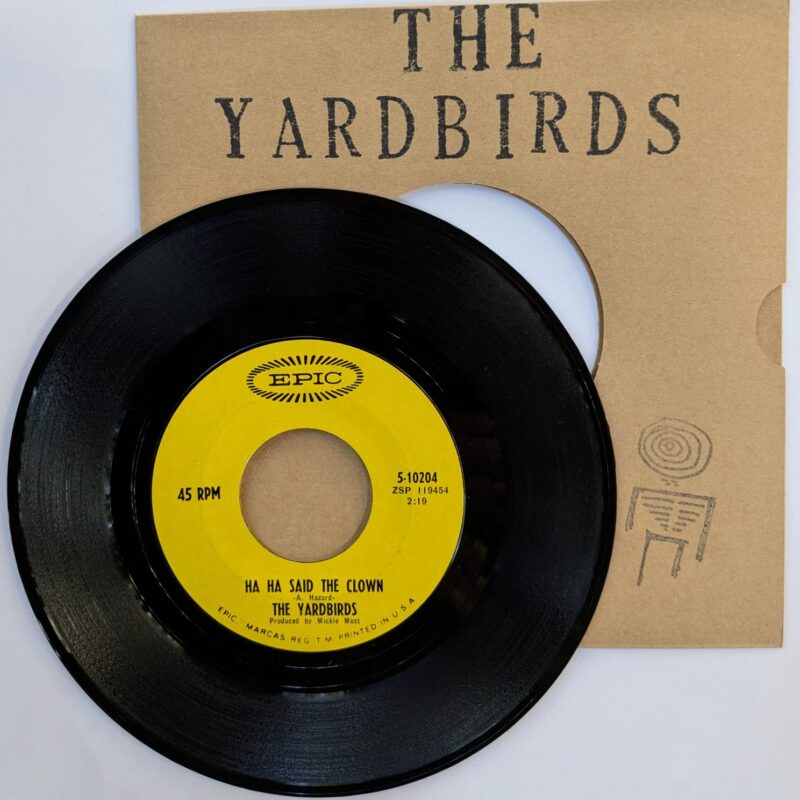 THE YARDBIRDS - HA HA  SAID THE CLOWN - TINKER, TAILOR, SOLDIER, SAILOR (1967) VINIL 7"
