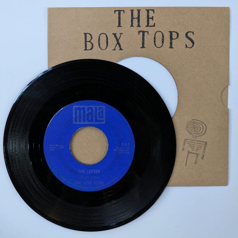 THE BOX TOPS - THE LETTER / HAPPY TIMES (1967) VINIL 7"