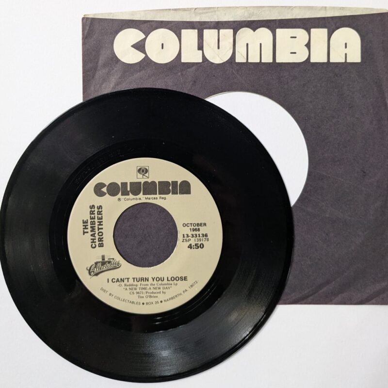 THE CHAMBERS BROTHERS - TIME HAS COME TODAY / I CAN'T TURN YOU LOOSE (1968) VINIL 7"