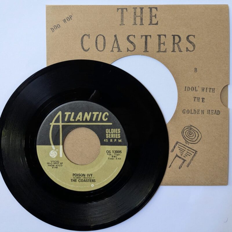 THE COASTERS - POISON IVY / IDOL WITH THE GOLDEN HEAD (1973)