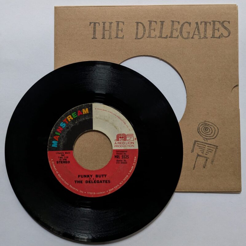 THE DELEGATES - CONVENTION '72 / FUNKY BUTT (1972) VINIL 7"