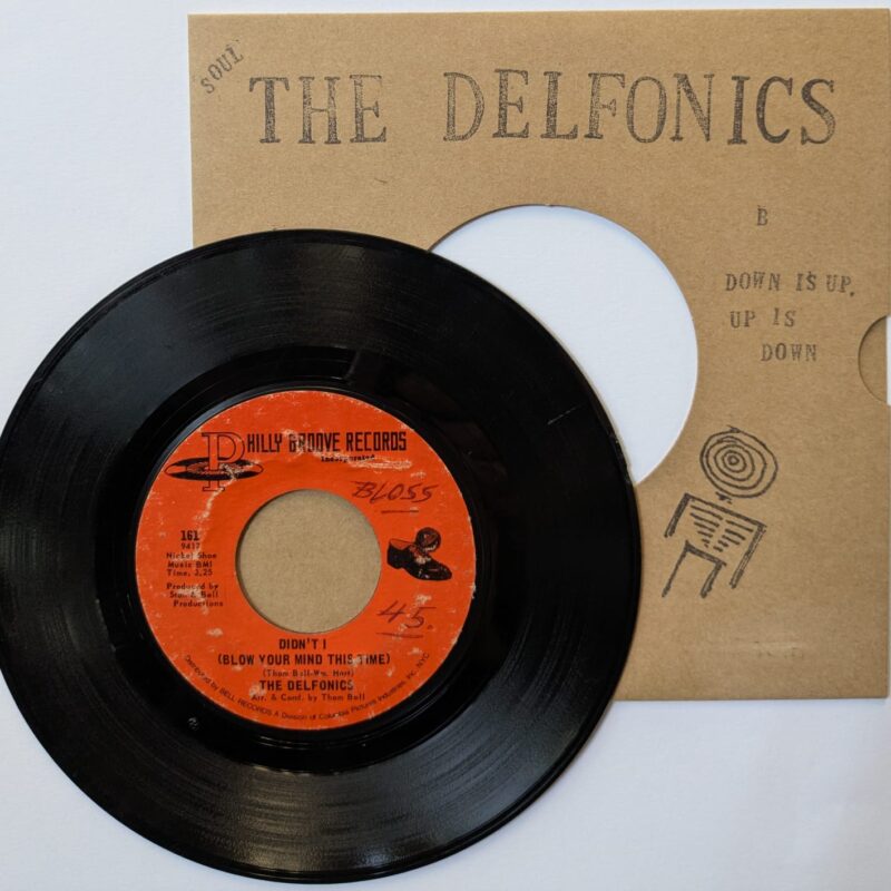THE DELFONICS - DIDN'T I (BLOW YOUR MIND THIS TIME) / DOWN IS UP, UP IS DOWN (1969) VINIL 7"