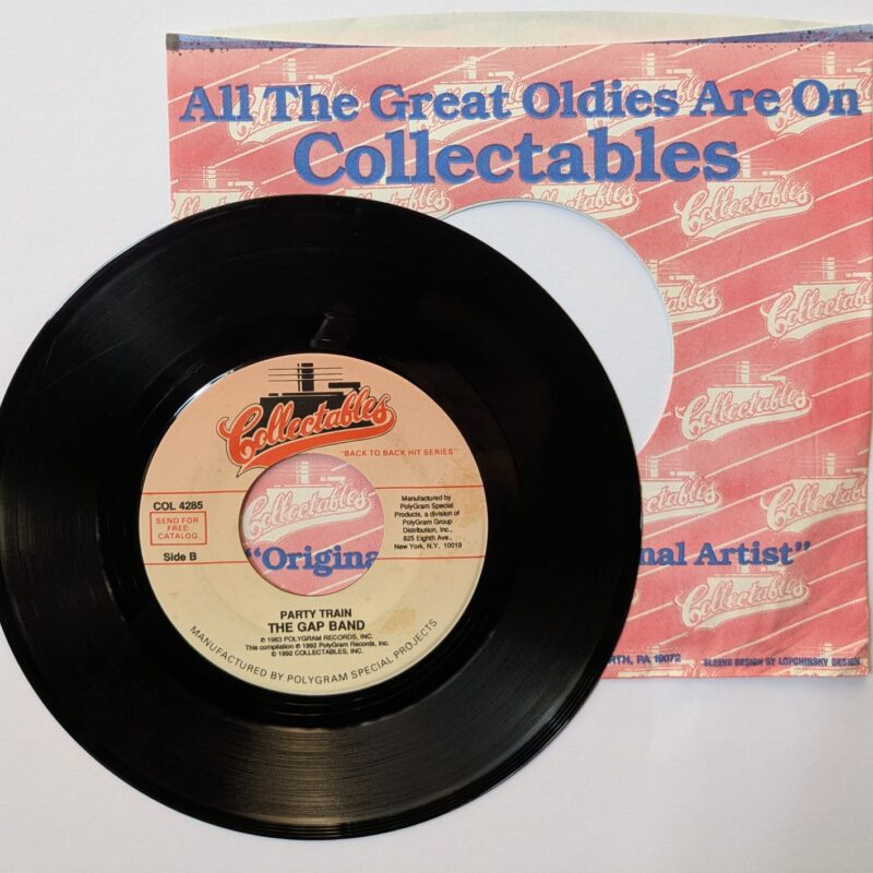 THE GAP BAND - YOU DROPPED A BOMB ON ME / PARTY TRAIN (1992) VINIL 7"