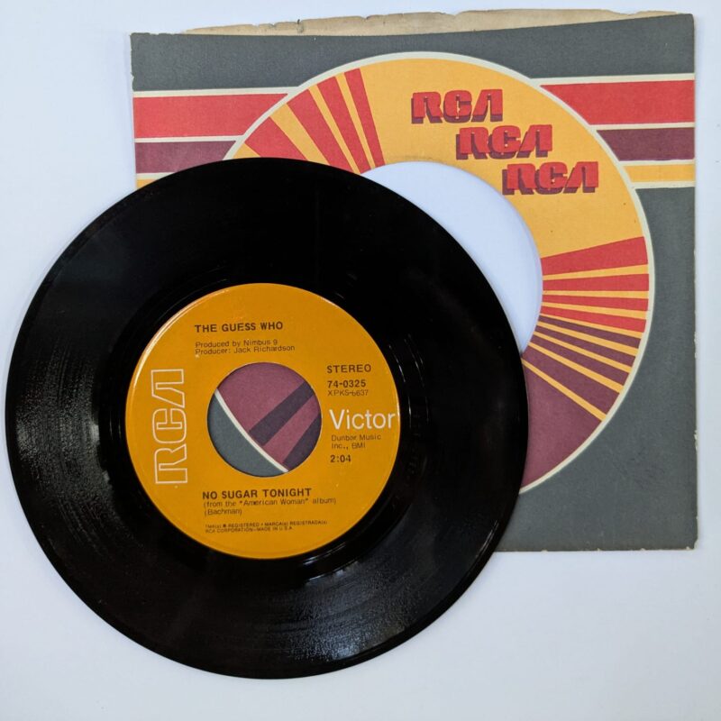 THE GUESS WHO - AMERICAN WOMAN / NO SUGAR TONIGHT (1970) VINIL 7"