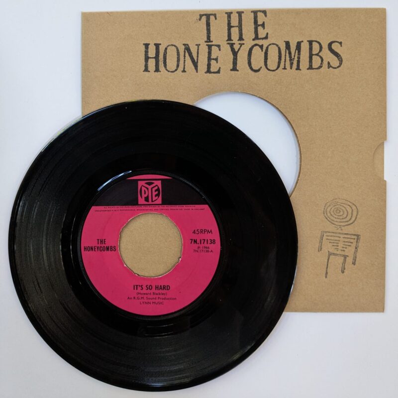 THE HONEYCOMBS - IT'S SO HARD / I FELL IN LOVE (1966) VINIL 7"