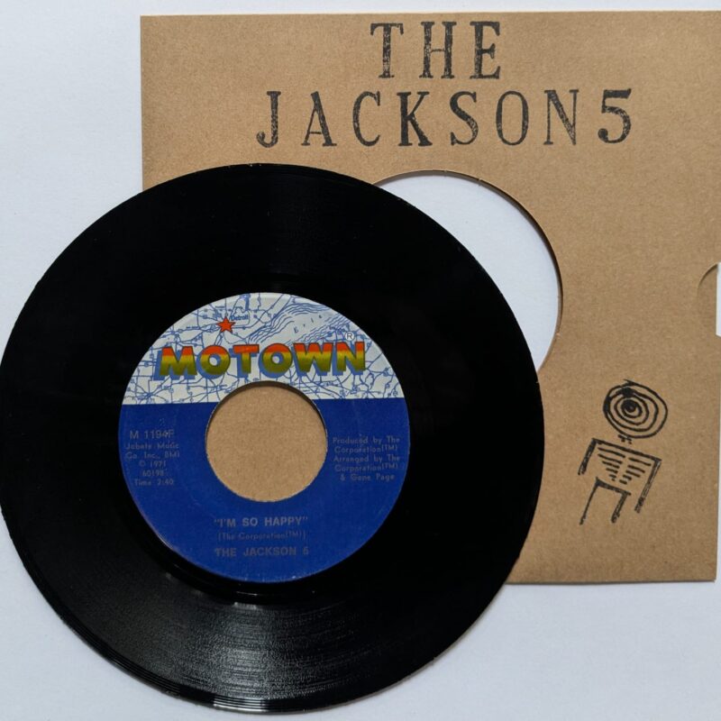 THE JACKSON 5 - SUGAR DADDY / I'M SO HAPPY (1971) VINIL 7"
