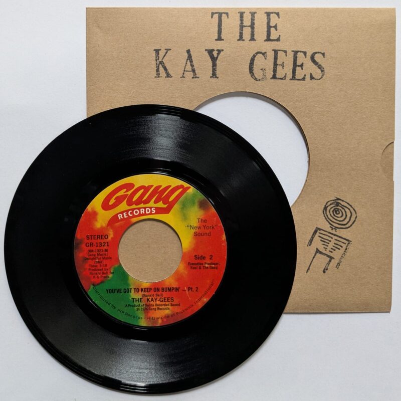 THE KAY-GEES - YOU'VE GOT TO KEEP ON BUMPIN PART 1 & 2 (1974) vinil 7"