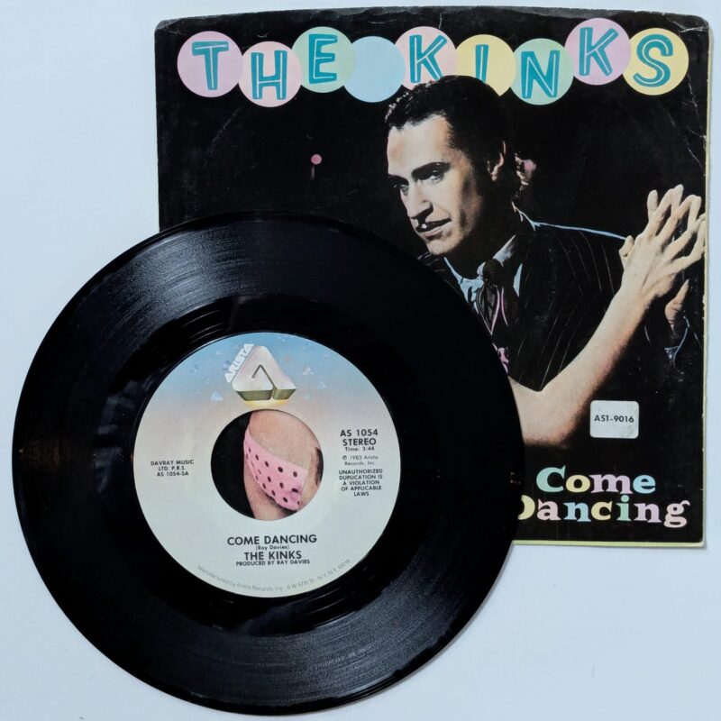 THE KINKS - COME DANCING / NOISE (1983) VINIL 7"