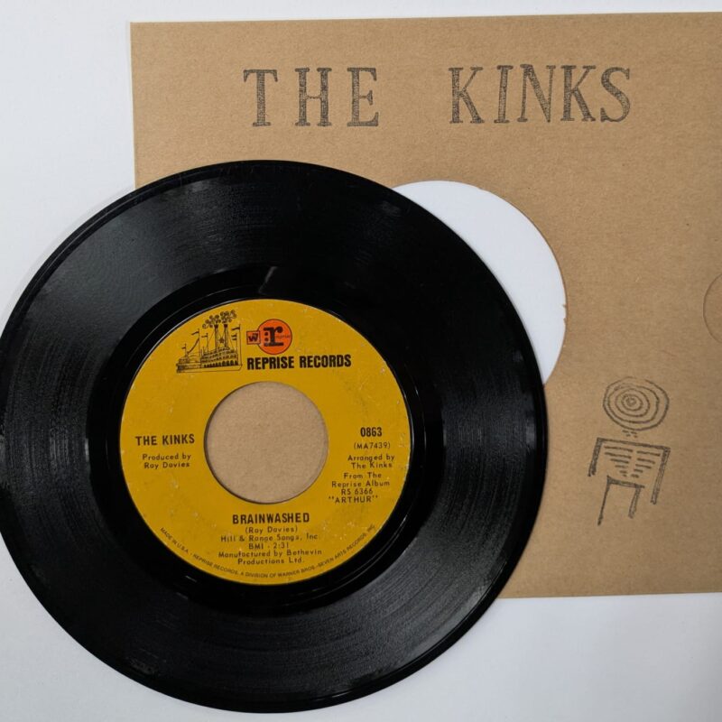 THE KINKS - VICTORIA / BRAINWASHED (1969) VINIL 7"