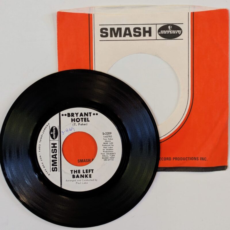 THE LEFT BANKE - Bryant Hotel  / Give The Man A Hand (1969) VINIL 7"