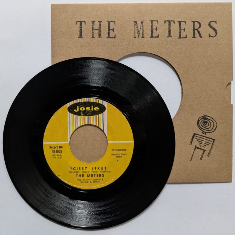 THE METERS - CISSY STRUT / HERE COMES THE METER MAN (1969) VINIL 7"