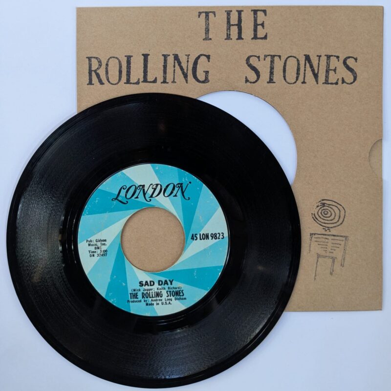 THE ROLLING STONES - 19th NERVOUS BREAKDOWN / SAD DAY (1966) VINIL 7"