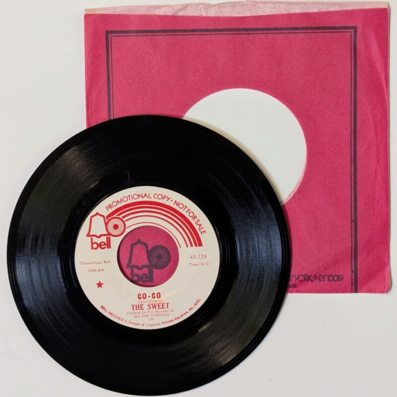 THE SWEET - CO-CO MONO/STEREO (1971) VINIL 7"